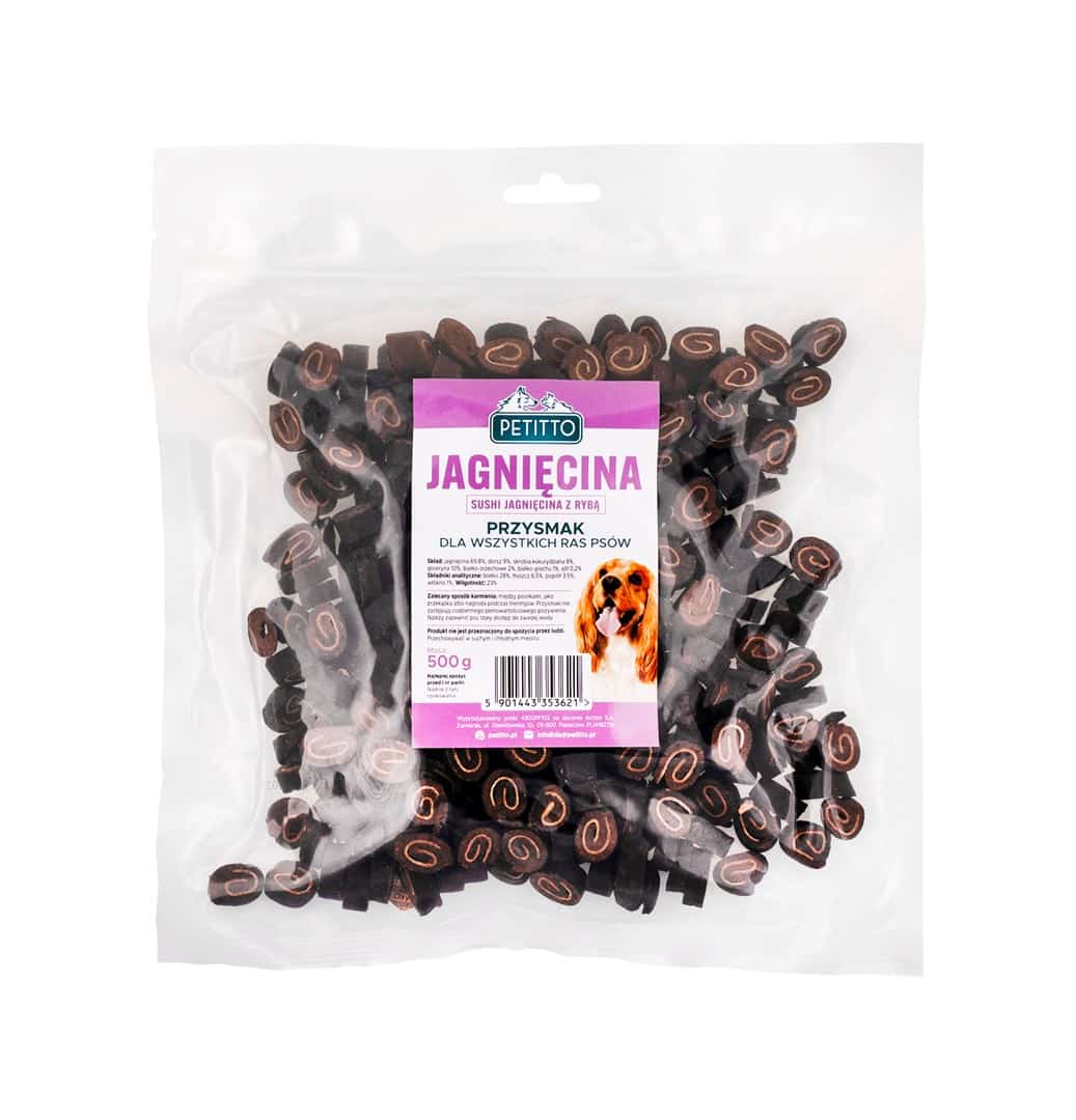 PETITTO - Sushi Jagnięcina z Rybą - 500g
