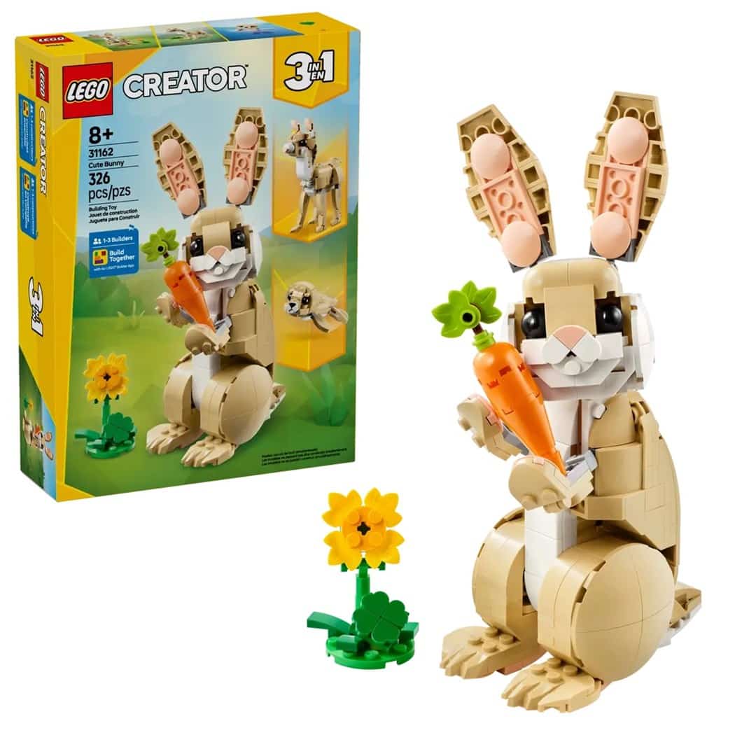 Zestaw LEGO Creator 3w1 - Uroczy Króliczek