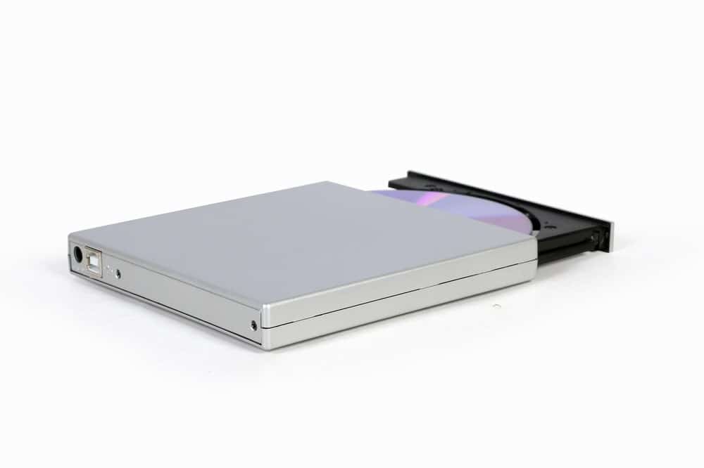 Napęd DVD zewnętrzny Gembird 8X USB 2.0 srebrny
