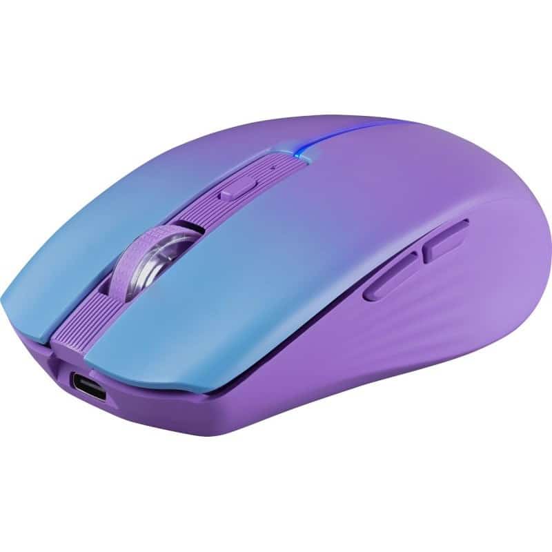 DEFENDER MYSZ MYSTERY MM-301 RF+BT 1600dpi Fioletowa