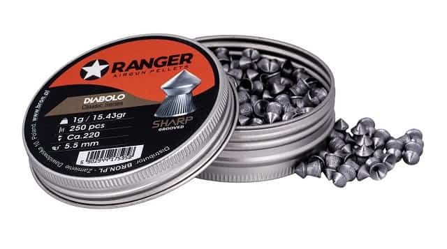 \u015arut 5,5 mm RANGER Diabolo Sharp 250 szt.