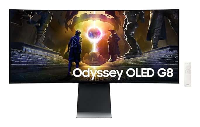 MONITOR SAMSUNG ODYSSEY G8 OLED 34" 175Hz