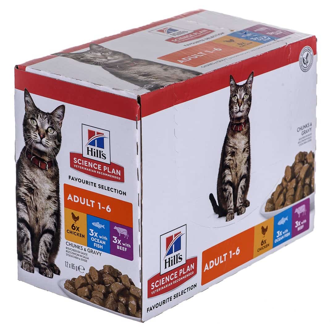 HILL'S Feline Adult Multipack Classic 12x85g