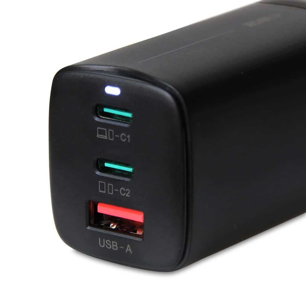 ŁADOWARKA SIECIOWA I-BOX C-65 PD65W, CZARNA