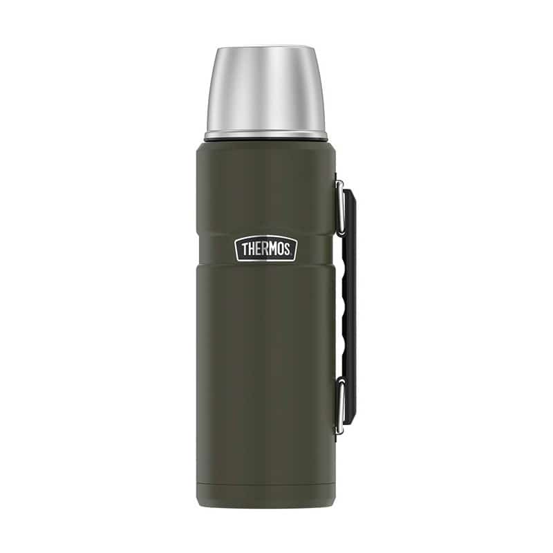 Termos z uchwytem na napoje 1,2l THERMOS - zieleń wojskowa