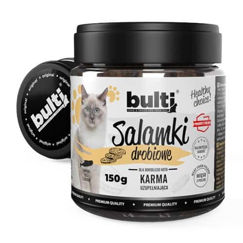 BULTI Salamki drobiowe 150g dla kota