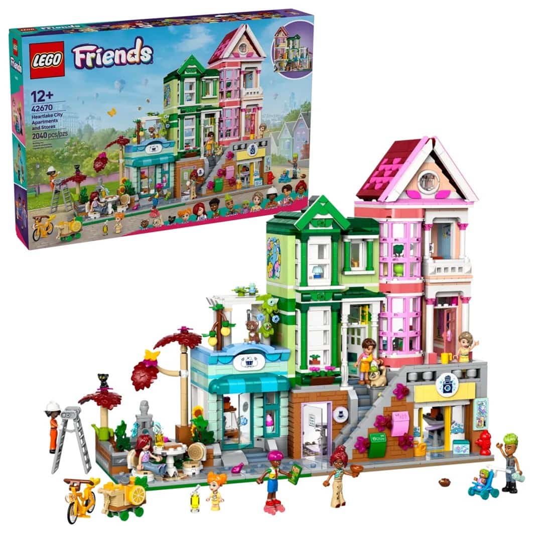 LEGO Friends 42670 - Mieszkania i sklepy w Heartlake