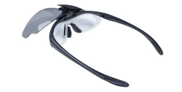Okulary strzeleckie Wosport Black - 3 wizjery