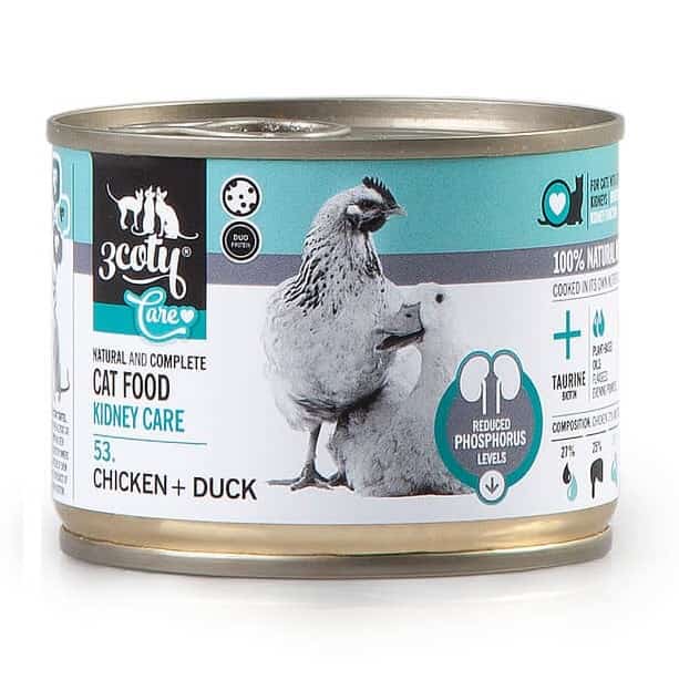 3Coty CHICKEN/DUCK Care 180g - Mokra Karma