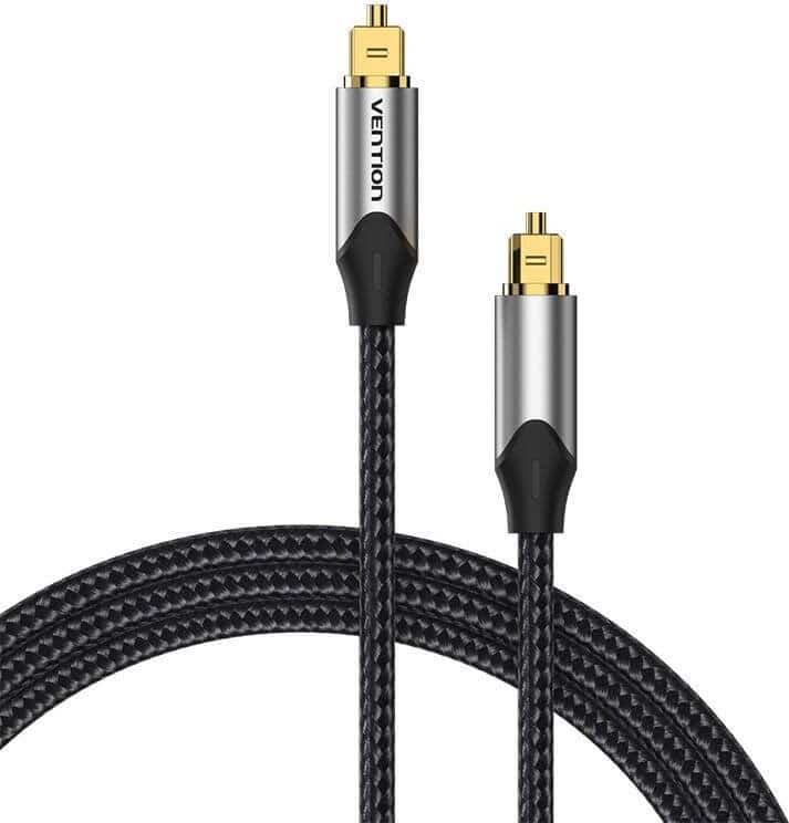 Kabel audio optyczny Vention 5m szary