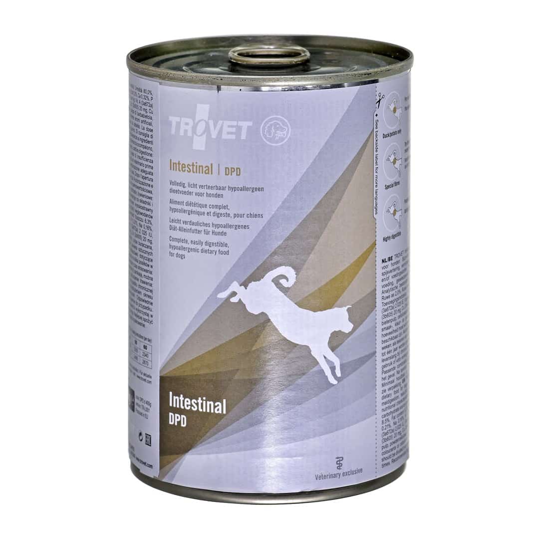 TROVET Intestinal DPD z kaczką - 400 g