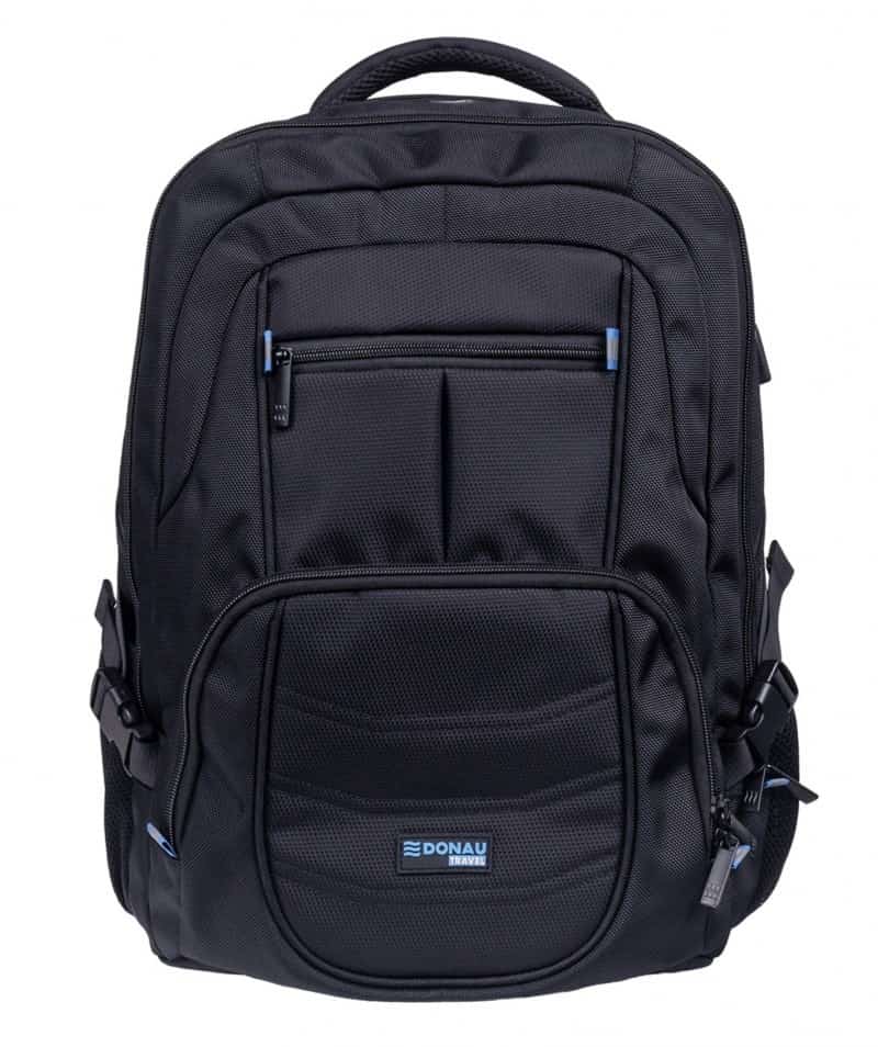 DONAU TRAVEL Plecak Amsterdam, 35l, USB-C, czarny