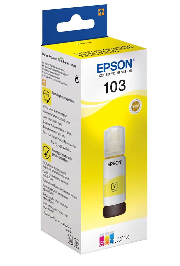 Tusz Epson C13T00S44A 65 ml, czarny