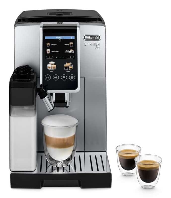 Ekspres ciśnieniowy DeLonghi ECAM 380.85.SB - 15 bar, 1450 W, 1,8 l