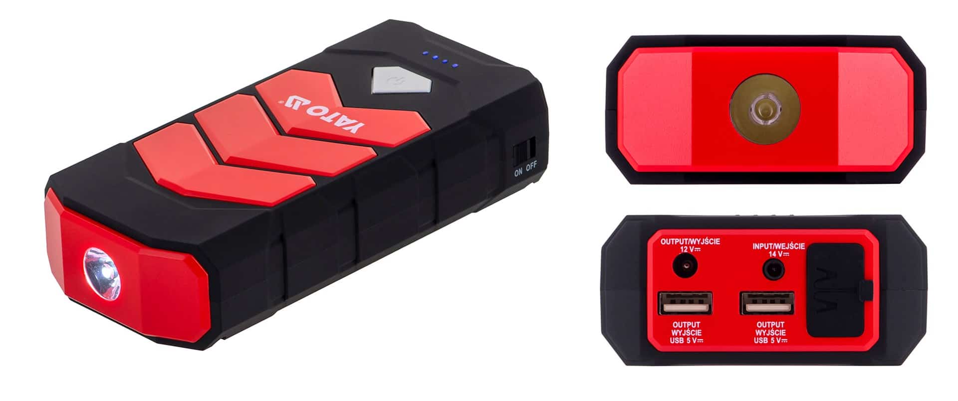 Urządzenie rozruchowe YATO YT-83081 9000mAh
