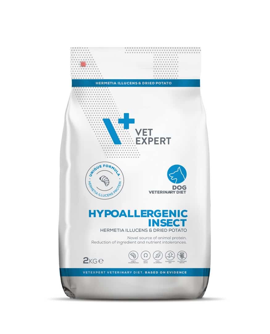 VetExpert Hypoallergenic Insect Dog Food 2kg