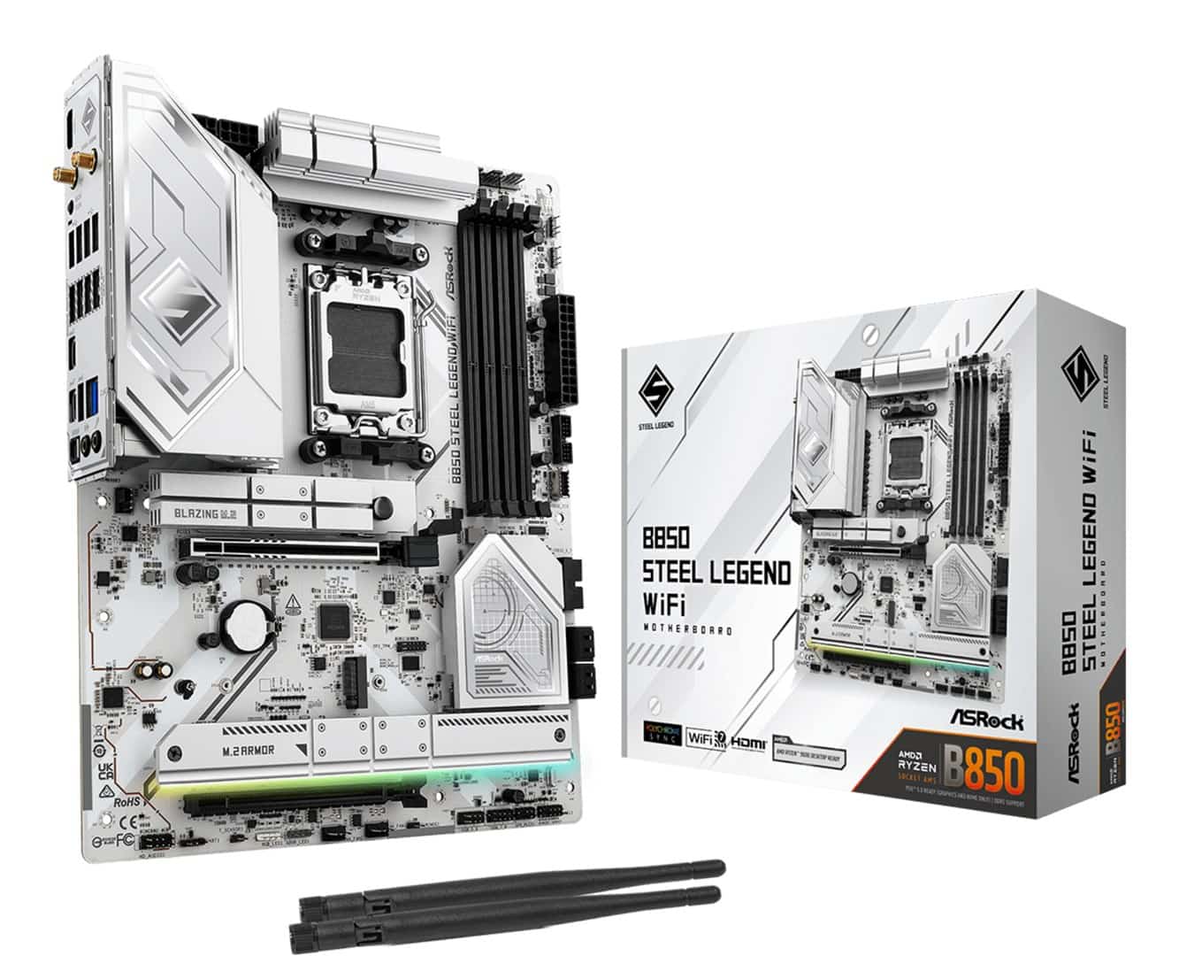 Płyta główna Asrock B850 STEEL LEGEND WIFI Socket AM5