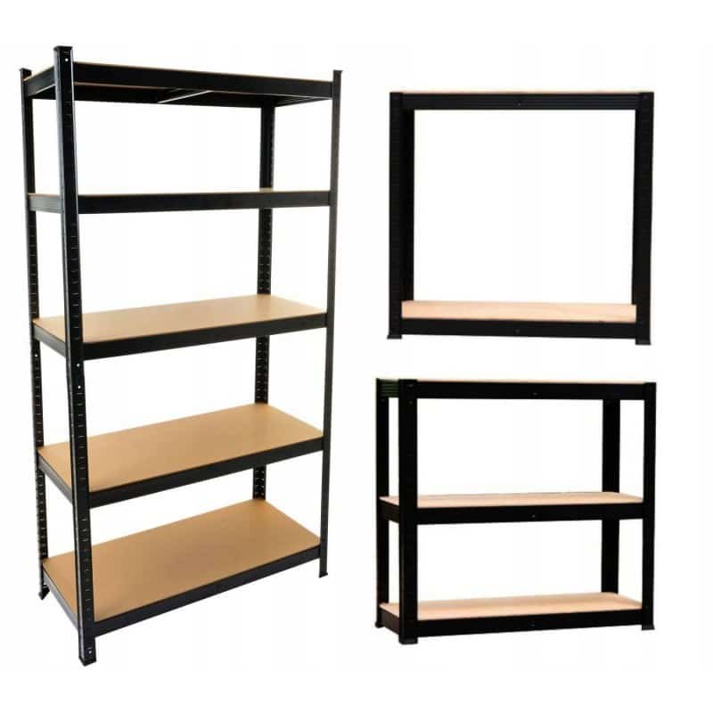 Regał metalowy magazynowy P9030 MDF 175KG