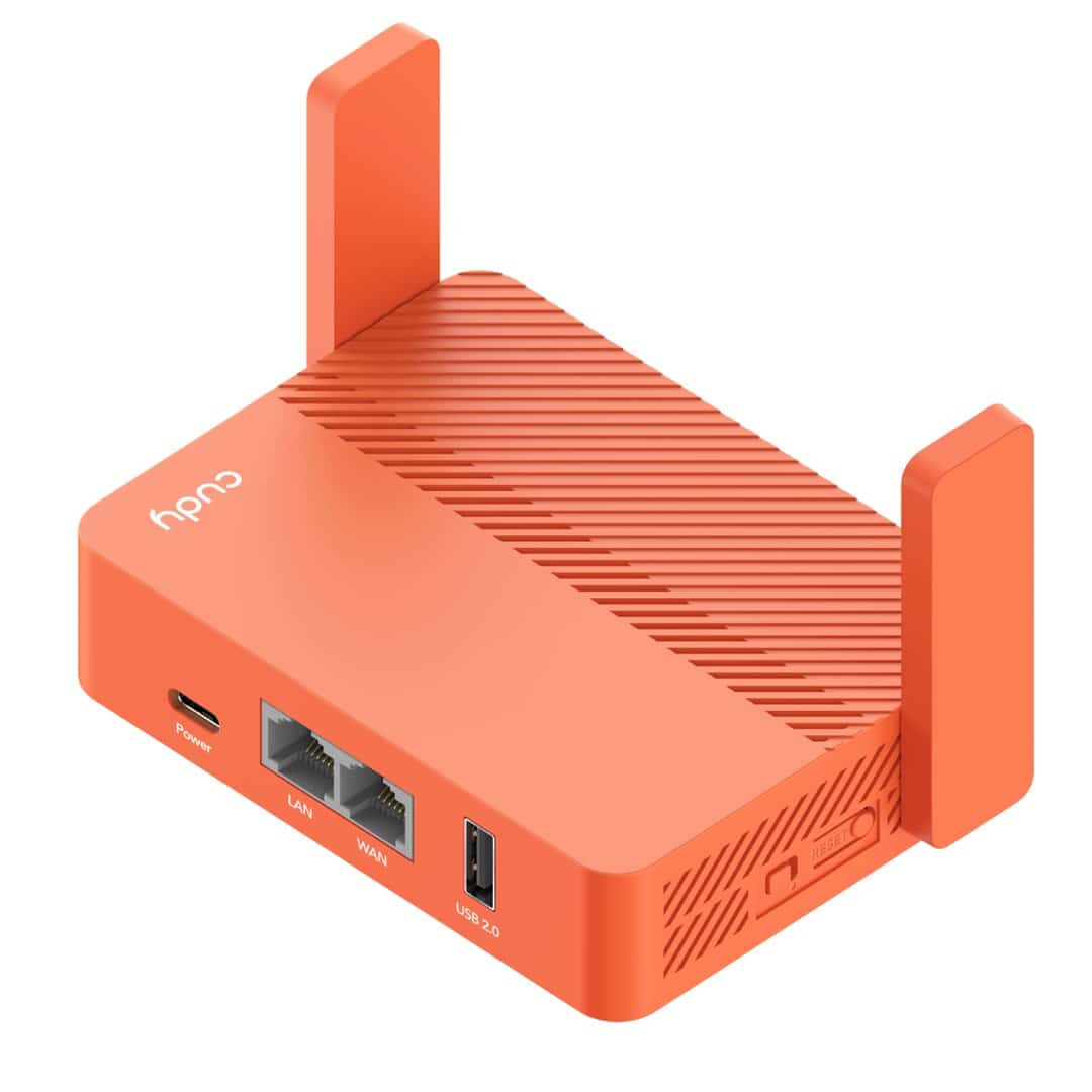 Przenośny Router CUDY TR1200 - Pomarańczowy