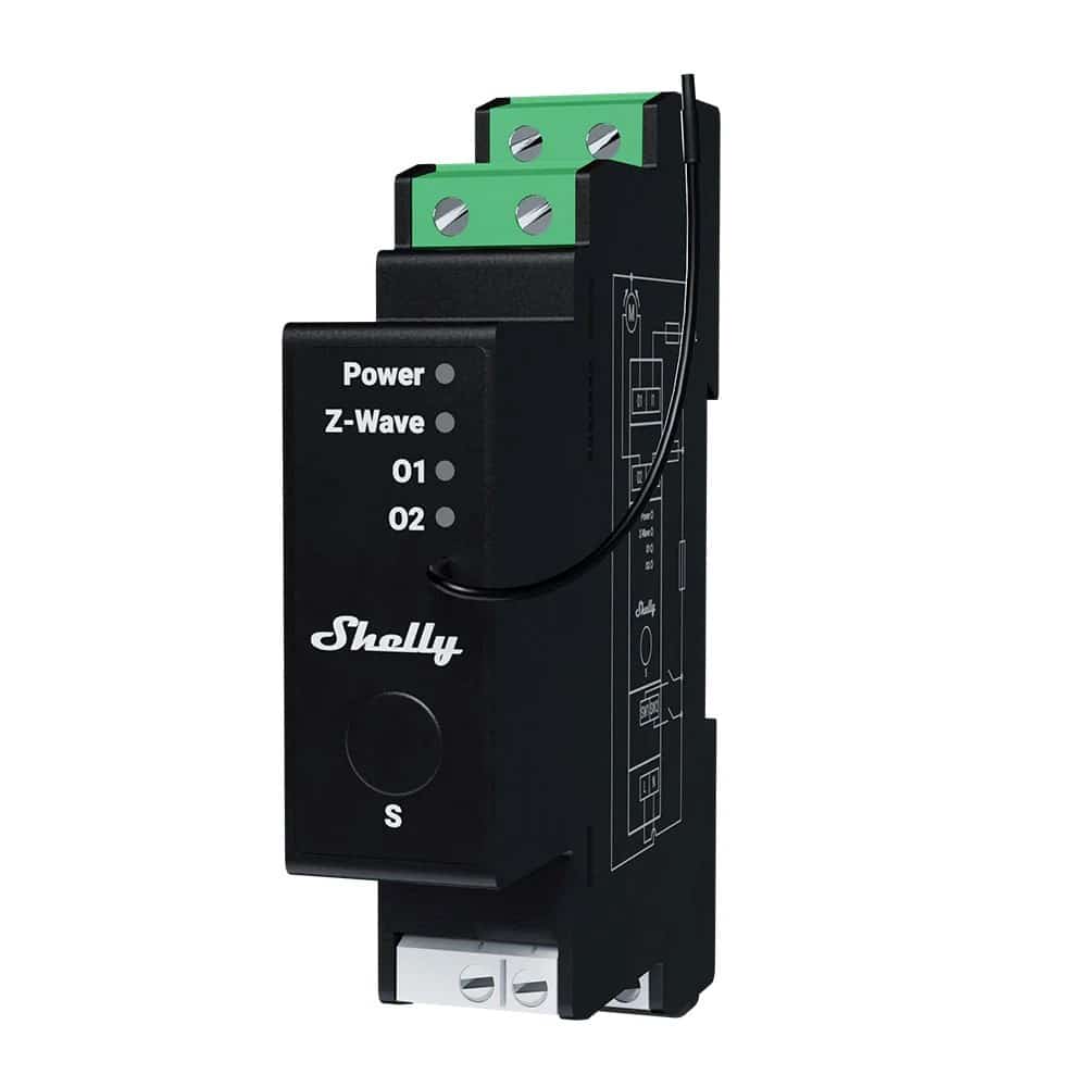 Shelly Wave Pro Shutter LR - Sterownik Z-Wave