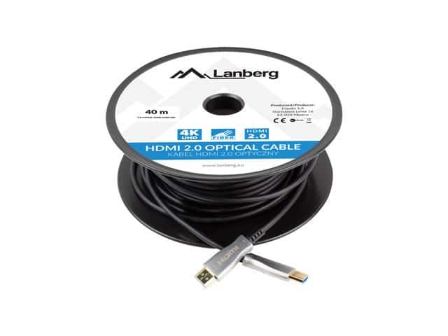 LANBERG KABEL HDMI M/M V2.0 40M OPTYCZNY