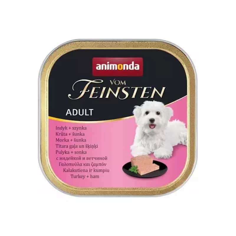 ANIMONDA Vom Feinsten indyk z szynką 150g