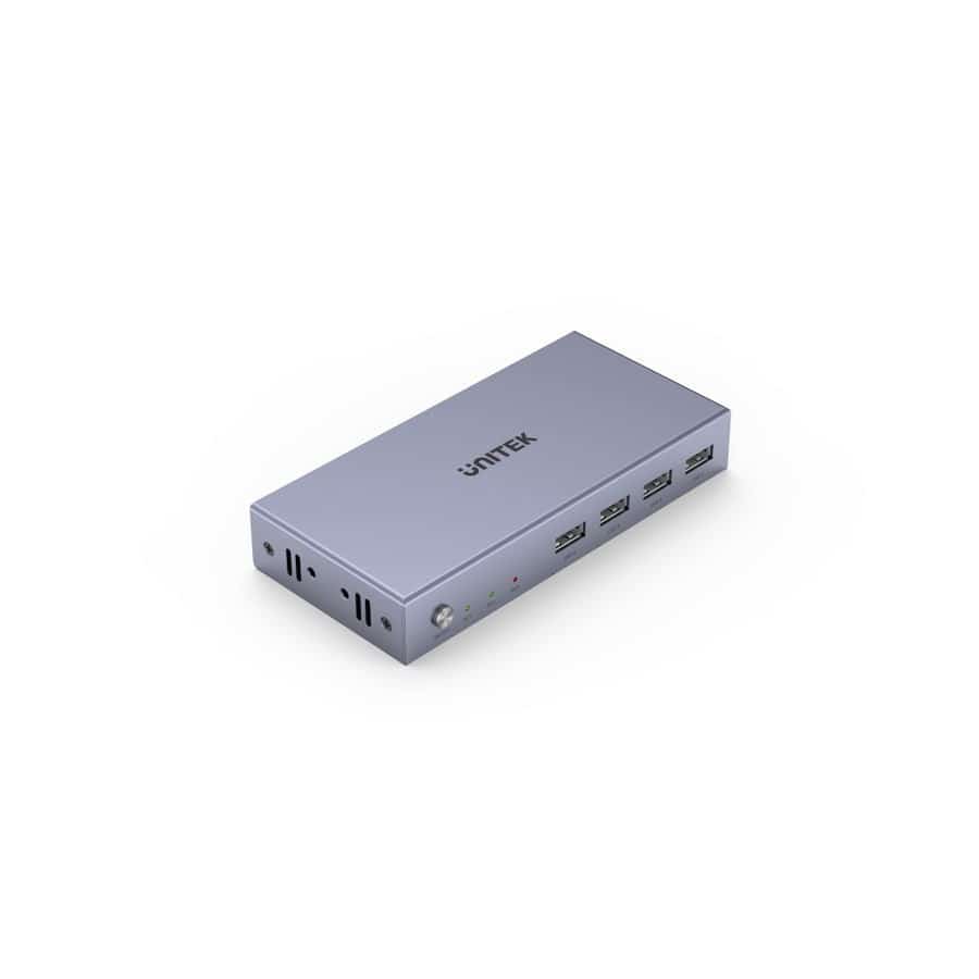 UNITEK PRZEŁĄCZNIK KVM 4K HDMI 2.0, 2-IN, 1-OUT +USB