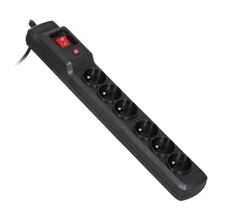 Listwa zasilająca Activejet COMBO 1,5 m, czarna