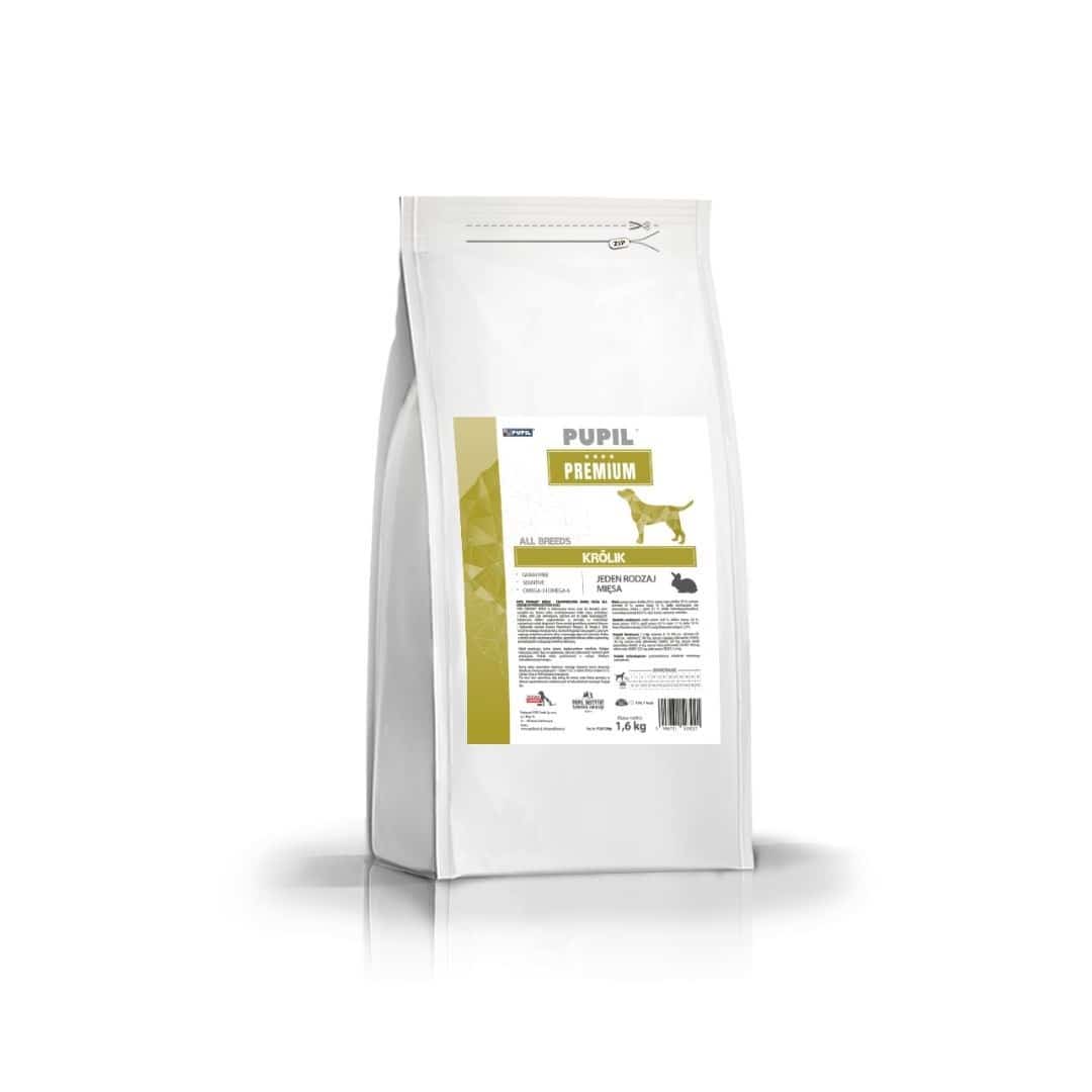 PUPIL Premium mono bogata w królika 1,6 kg
