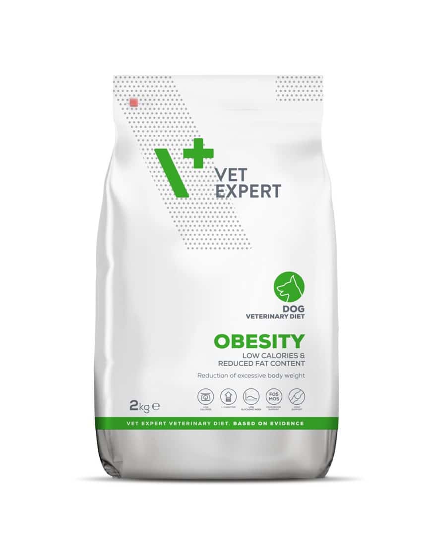 VetExpert Diet Obesity Dog 2kg - Bez Cukru i Glutenu