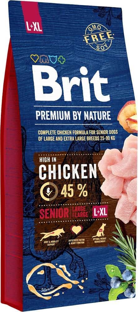 BRIT PREMIUM BY NATURE Senior L-XL - 15 kg