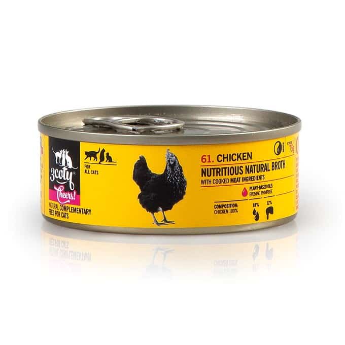 3Coty CHICKEN Cheers! 75g - Mokra karma dla kotow
