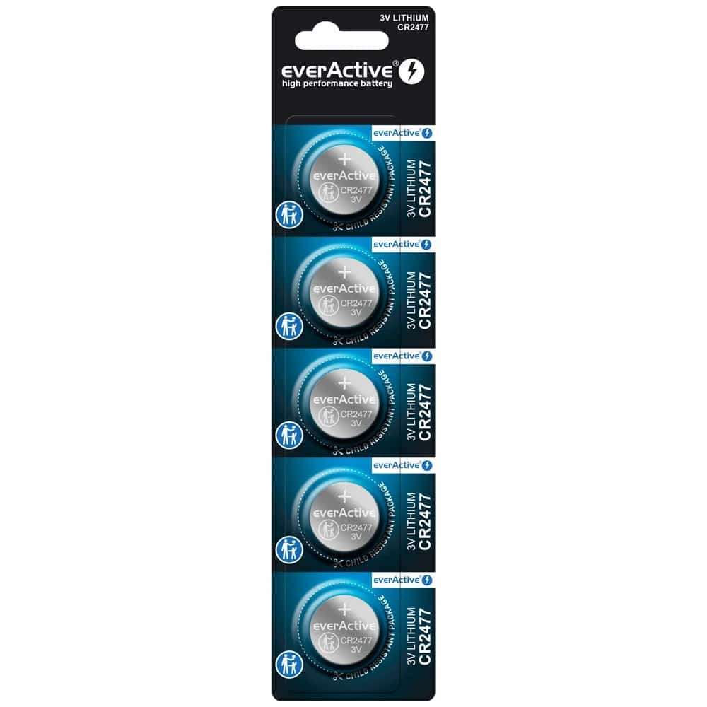 EVERACTIVE BATERIA LITOWA CR2477 5 SZT.