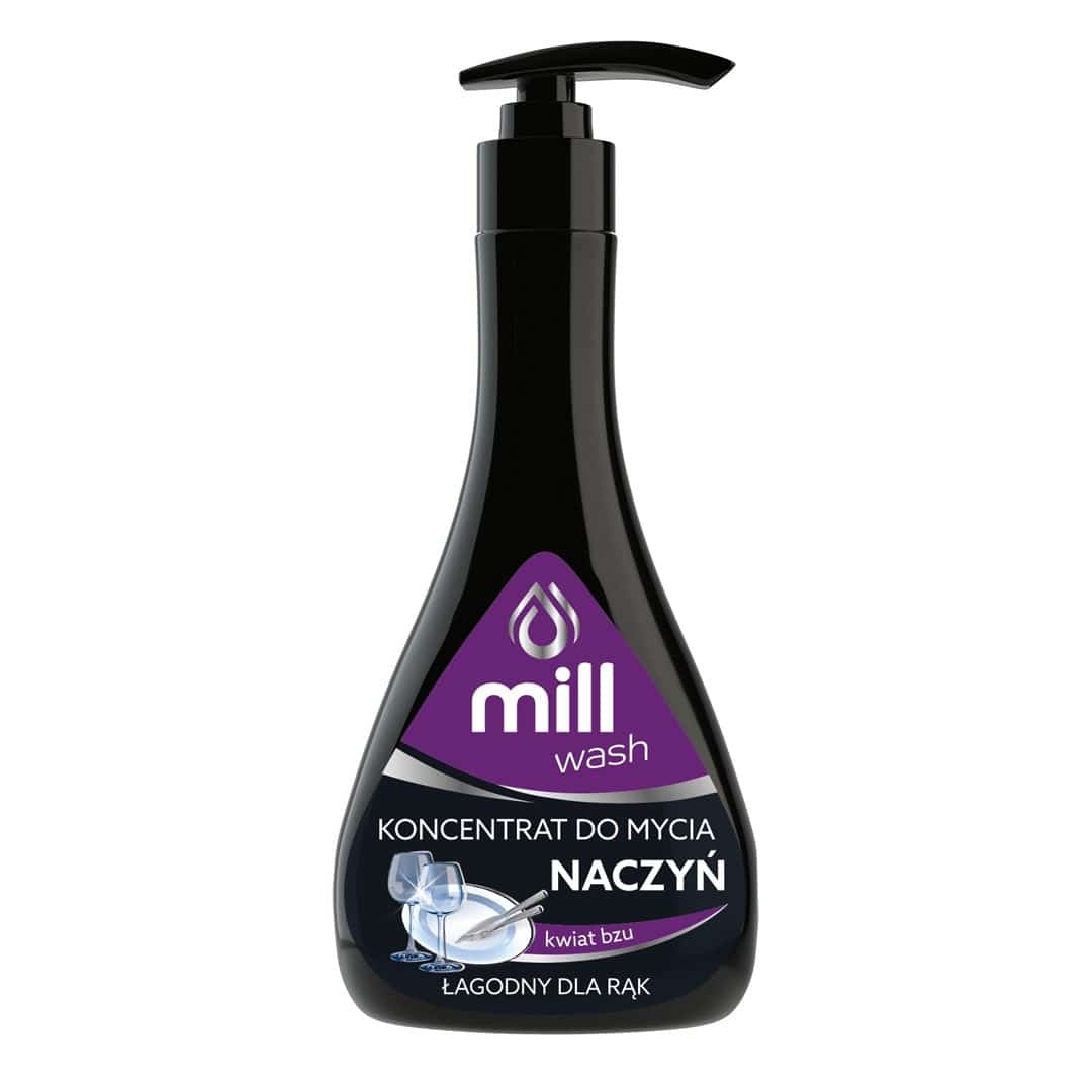 MILL WASH Kwiat Bzu 555ml - Koncentrat do Mycia Naczyń