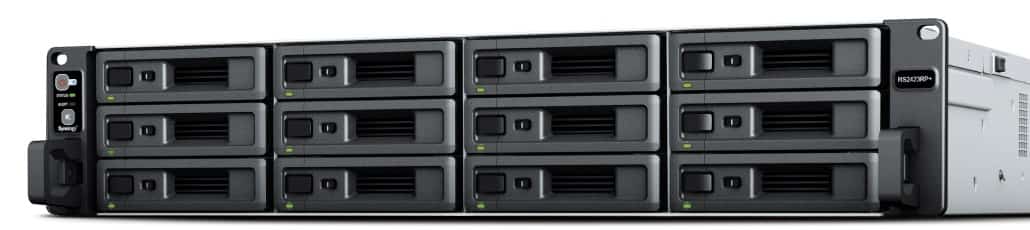 NAS Synology RS2423+; 12x 3.5"/2.5" SATA; Ryzen V1780B