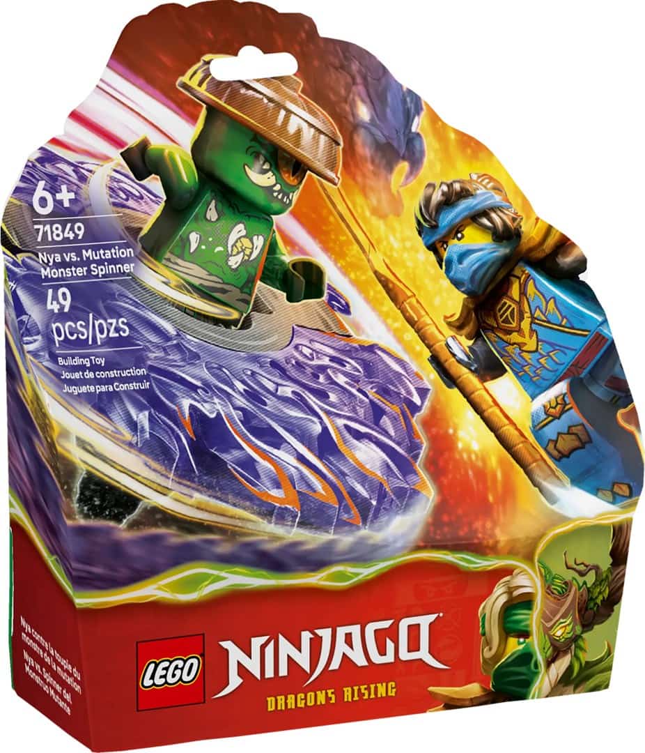 LEGO Ninjago 71849 - Nya vs Potwór [Typ] Zestaw konstrukcyjny LEGO Ninjago [Marka] LEGO [Model] Ninjago 71849 [Kluczowe specy] Nya kontra potwór, zestaw akc