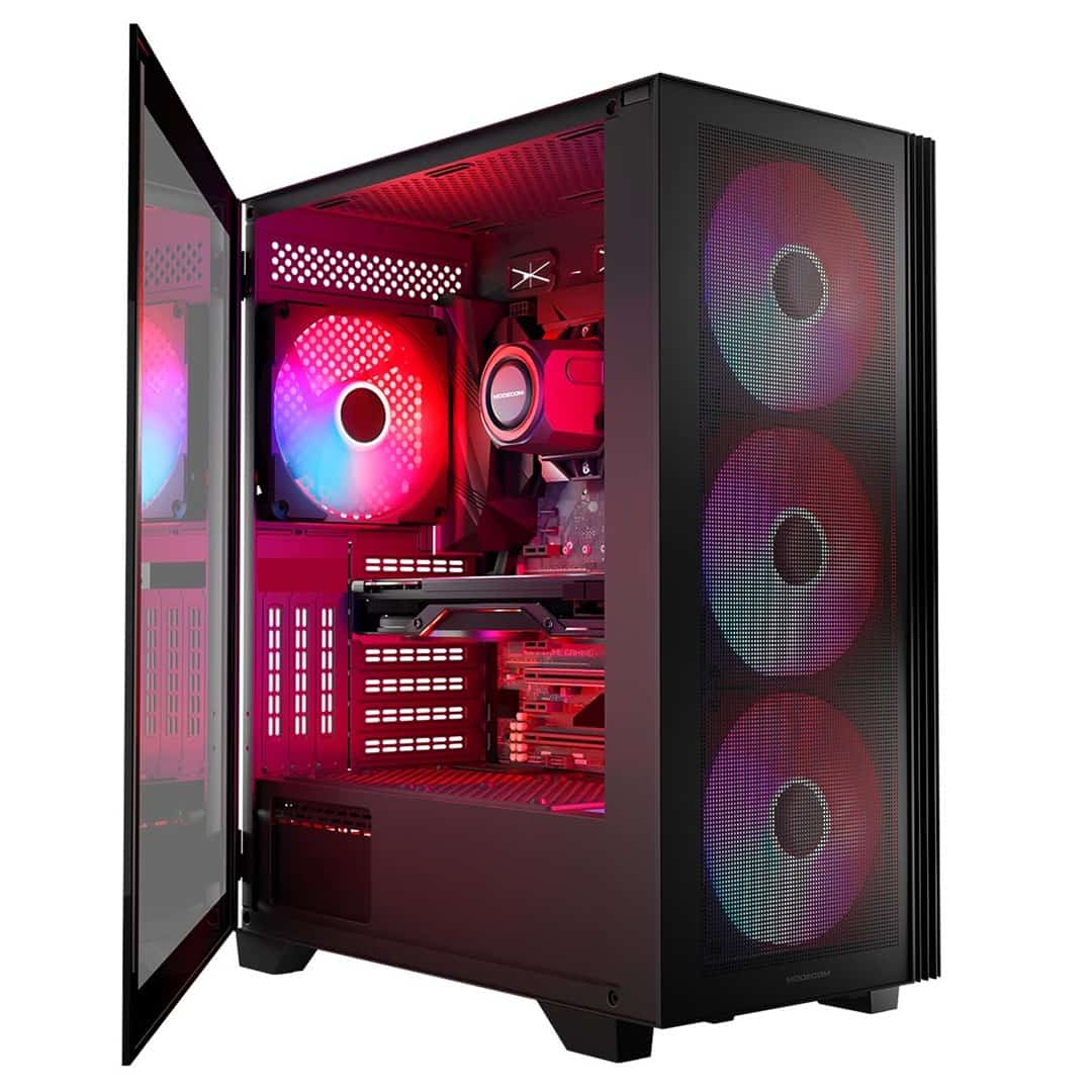 MODECOM OBUDOWA MISTRAL ARGB CZARNA