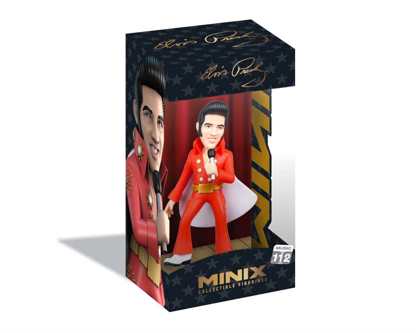 MINIX - Elvis Presley Red Suit Figurka Kolekcjonerska