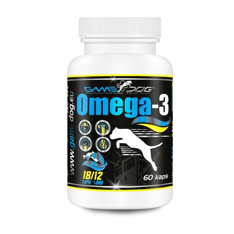 Game Dog OMEGA-3 kapsułki 60s - Suplement
