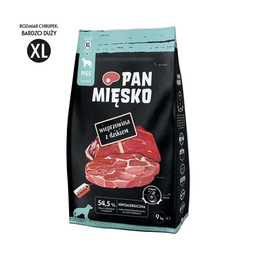 Pan Mięsko Wieprzowina z dzikiem - 9kg