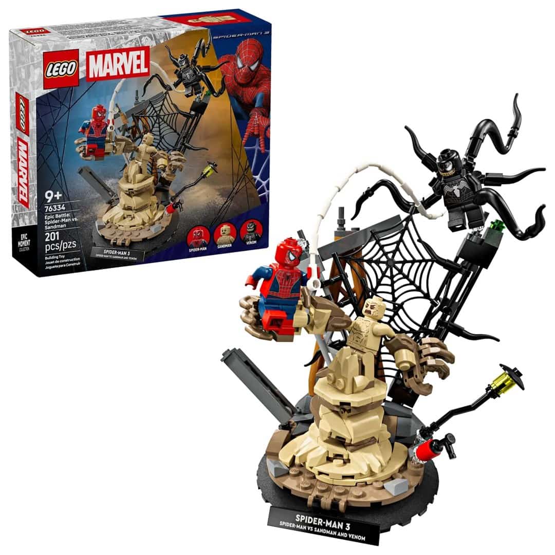 LEGO Marvel 76334 - Zestaw Spider-Man kontra Sandman