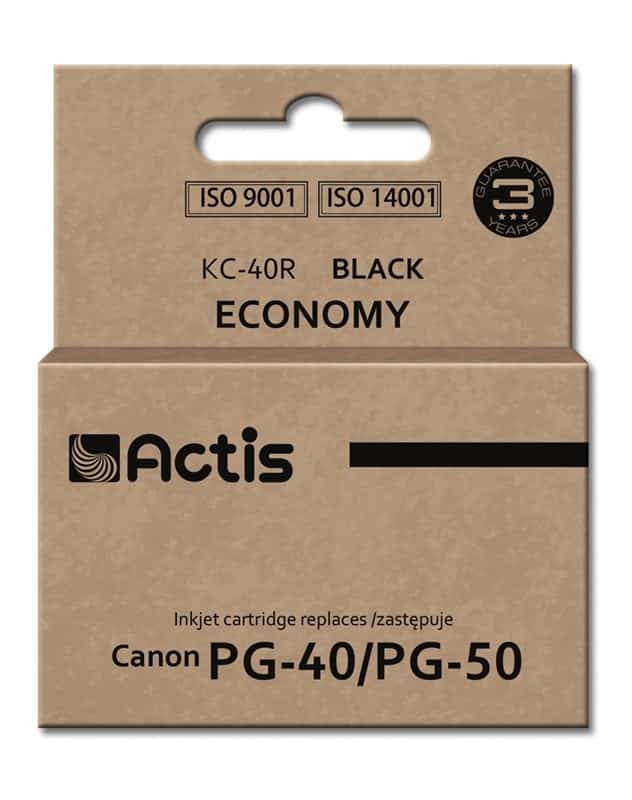 Actis KC-40R Tusz Zamiennik Canon PG-40/PG-50 25ml Czarny