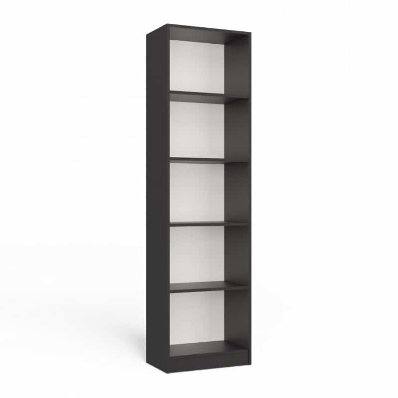 REGAŁ NA KSIĄŻKI 50 CM ANTRACYT