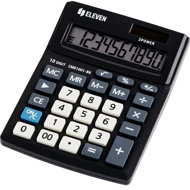 Eleven Kalkulator Biurowy CMB1001-BK Czarny