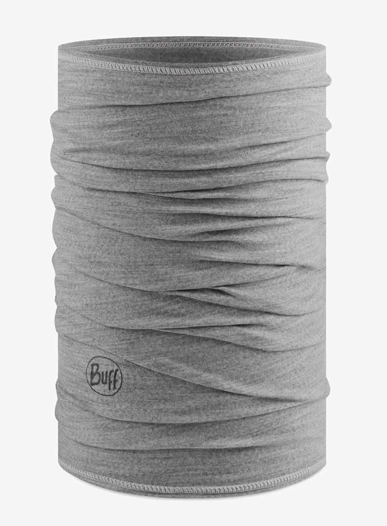 Chusta Buff Merino Lightweight, solid lightgrey