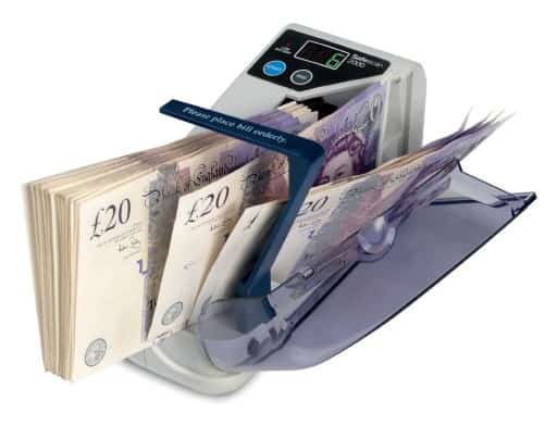 Liczarka SAFESCAN SAFESCAN 2000 - Szara, 600 banknotów/min