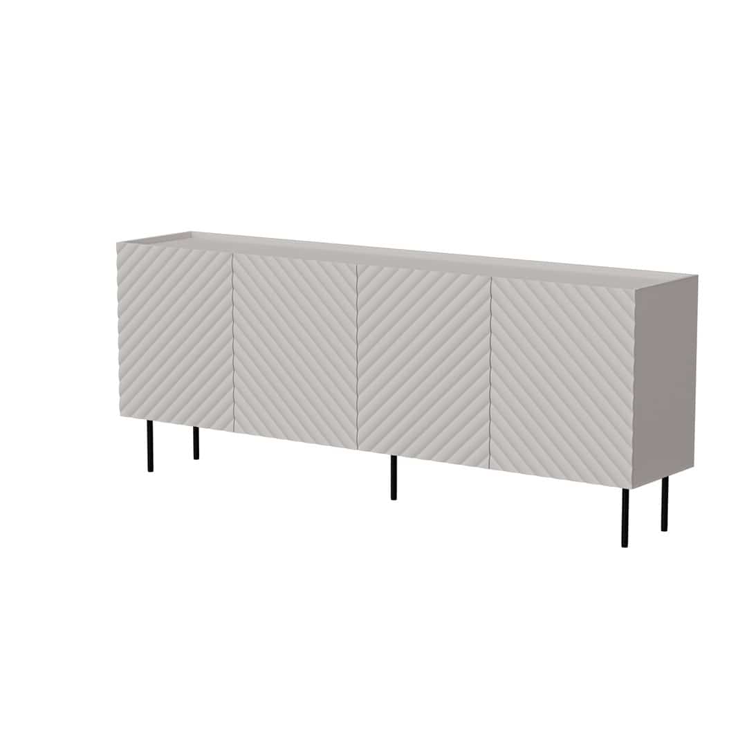 Komoda 4D LUCCA 200x40x80 kaszmir