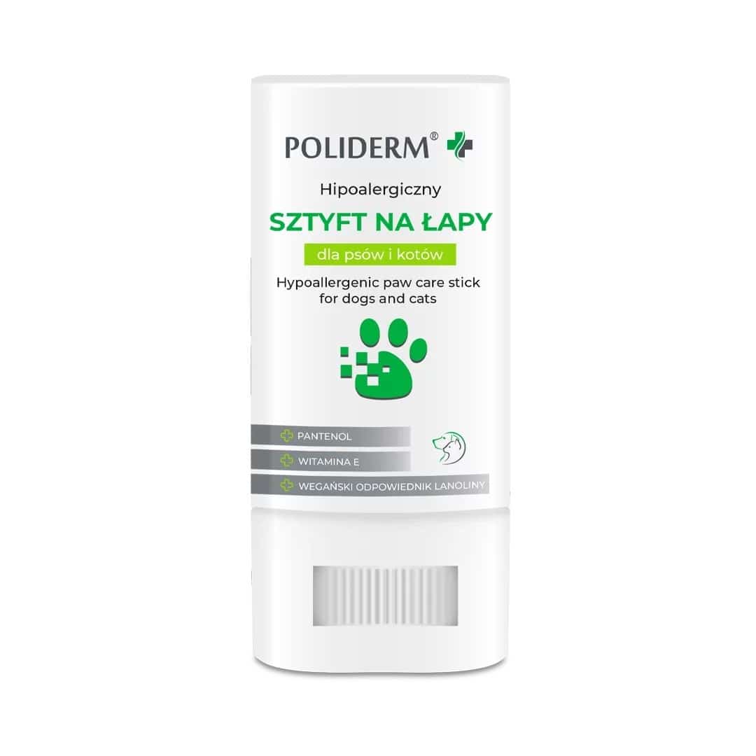 JM SANTE POLIDERM HIPOALERGICZNY SZTYFT NA ŁAPY 14,5g