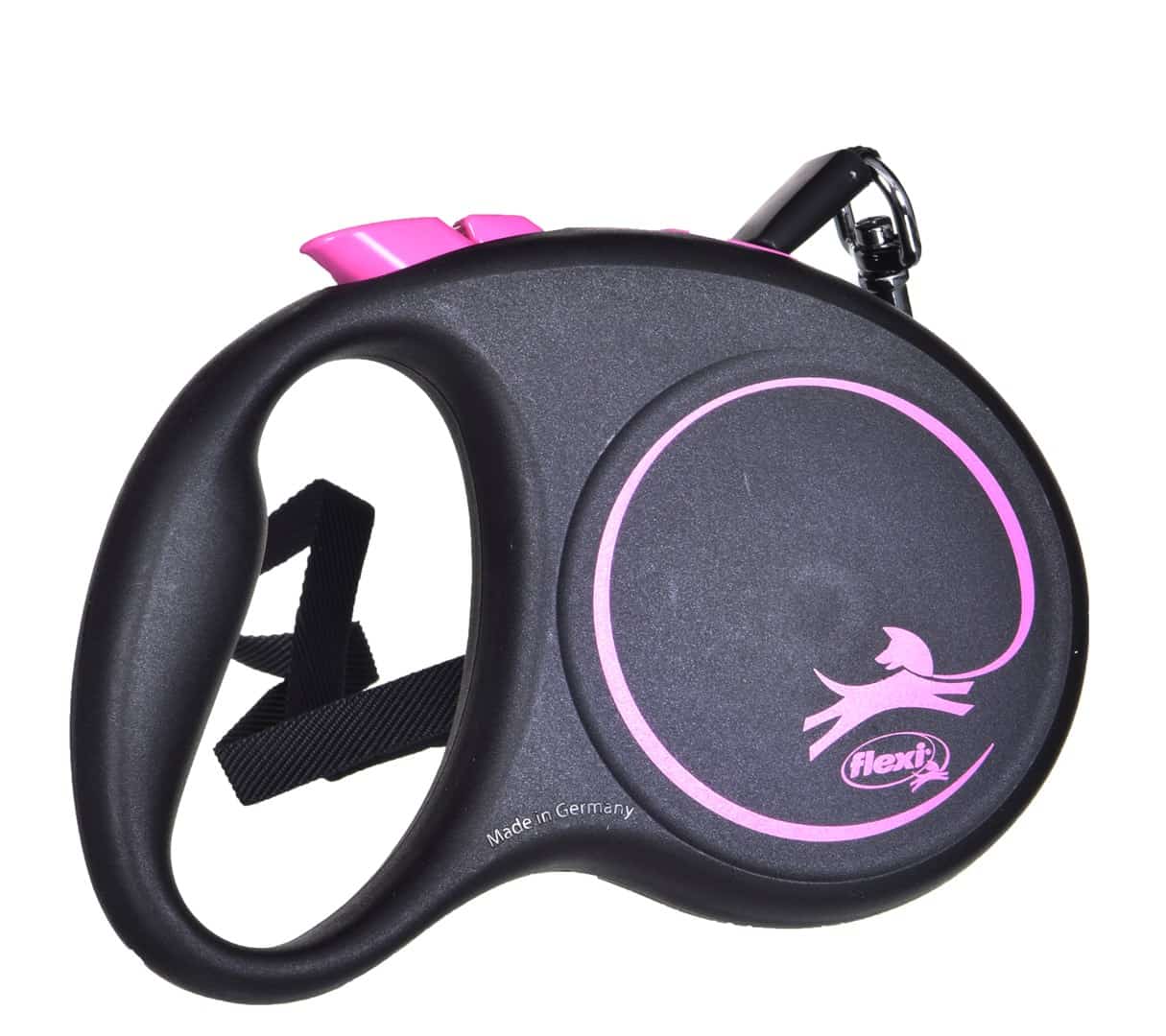 Smycz flexi Black Design S 5m - rosa