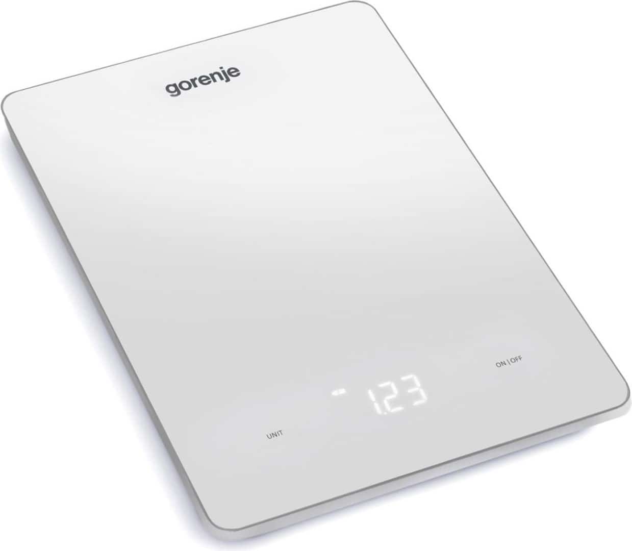 Waga kuchenna Gorenje KT10LBW, biała, 10 kg